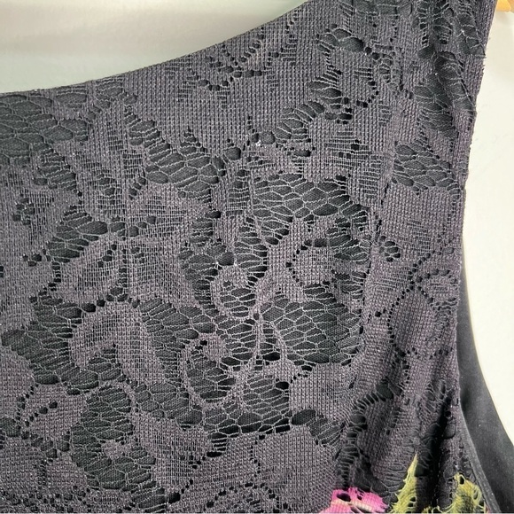 Laura Plus Floral Print Lace Dress Size 24 - Picture 5 of 14